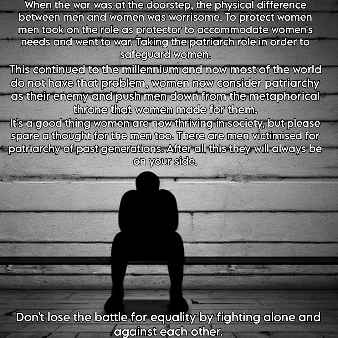 UnemployedPosts's tweet image. Women, you have the power to bring hope to a directionless generation.