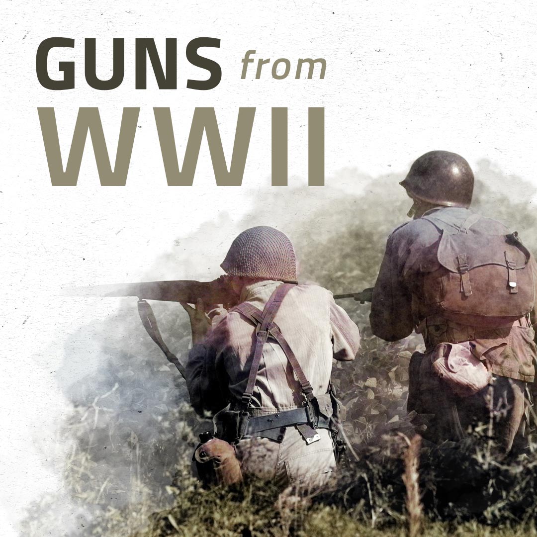 Guns of World War 2 on #ThrowbackThursday See them here: bit.ly/3S0ALeT #GunBroker #GunsWW2 #worldwar2