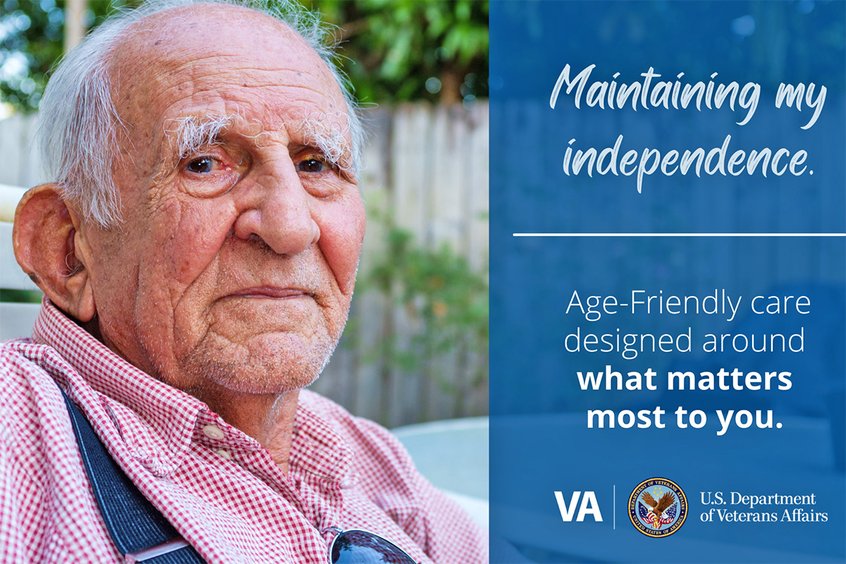 What matters most to you? Age-friendly care promotes your health and well-being. Speak with your care team about what matters most to you and come up with a game plan for your health. #AgeFriendlyHealthSystems #OlderAmericansMonth
va.gov/geriatrics