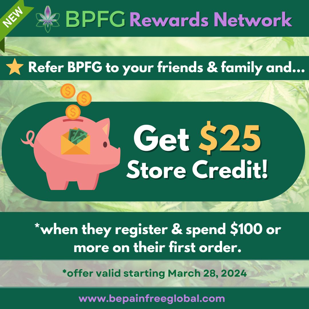 Start Earning your rewards today!

#rewardsnetwork #bepainfree #affiliate #plantmedicine