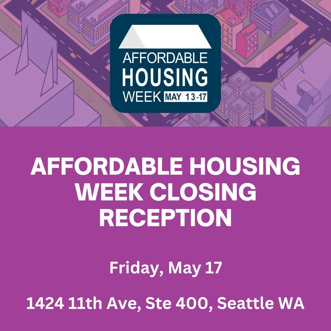 Close out @HDCSeaKC's 9th Annual Affordable Housing Week this Friday, May 17th with a full day of impactful events! To RSVP and learn more, visit: buff.ly/2FtDTRq #AHW2024 #civiccommons #affordablehousingweek #affordablehousing