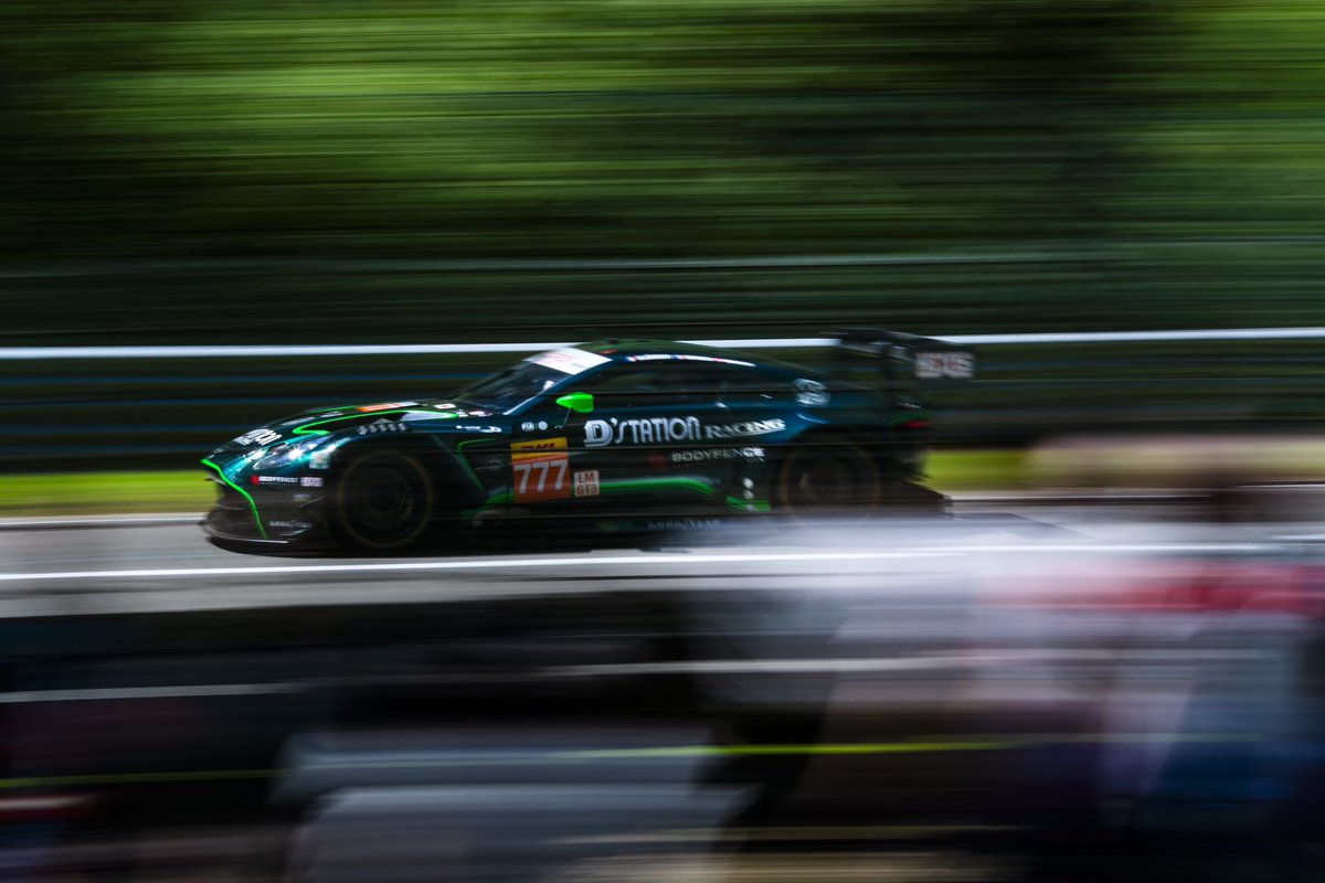 Study in speed. #AstonMartin #Vantage #WEC