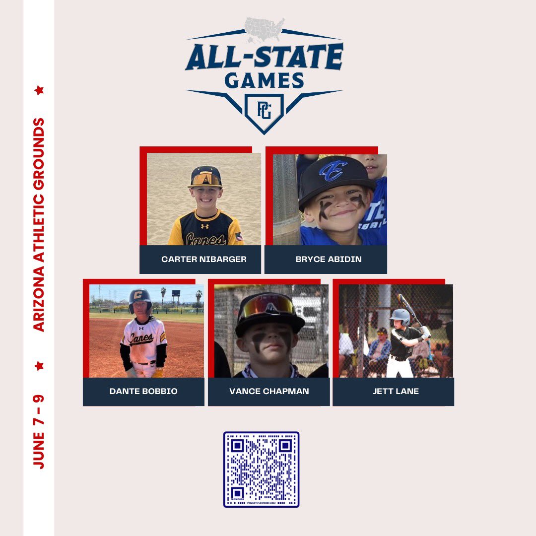 The roster is growing!! 

Last day to accept invites and register is June 1st so make sure you don’t miss the deadline! 

#pgfourcorners #perfectgame #pgyouthbb #pgaz