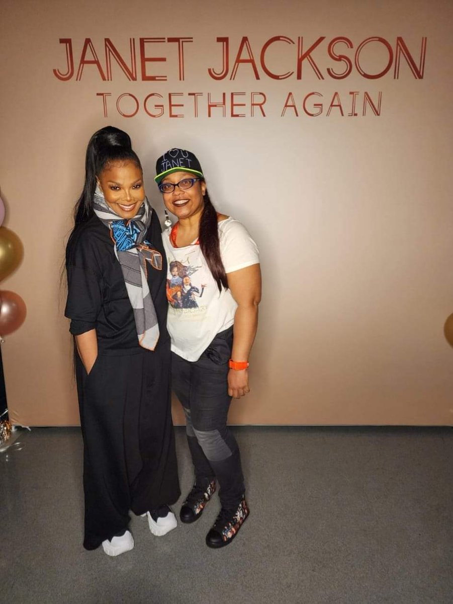 🥳 Happy 58th to client and friend Janet Jackson! 1 meet & greet available. Don't miss this chance, to meet your childhood crush. 💘 #TogetherAgain #Fall2024
