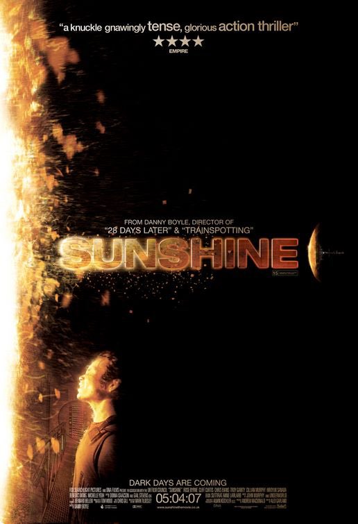 Bilim kurgu sevenlerin mutlaka izlemesi gereken bir film.

🎬 Sunshine - 2007 - 7,3