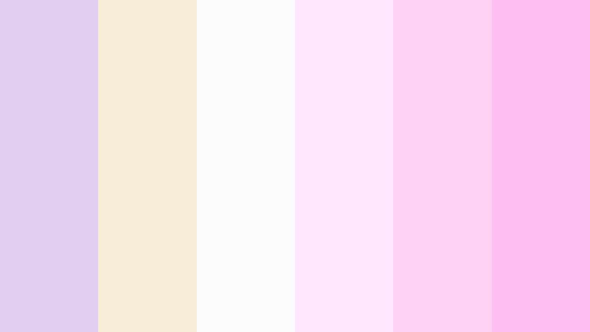 this color palette is sooo unicorn to me like idk how to explain it but...