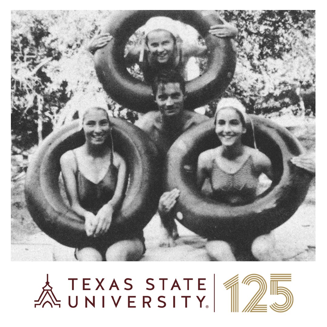 Alkek Library (@alkeklibrary) on Twitter photo Hello TXST summer!! Tubing the river has been a favorite student pastime throughout our 125-year history, like  these happy tubers from 1942! See our digitized Pedagog yearbook collection for more memories: ow.ly/OP1q50RIWEg #txst Hello TXST summer!! Tubing the river has been a favorite student pastime throughout our 125-year history, like  these happy tubers from 1942! See our digitized Pedagog yearbook collection for more memories: ow.ly/OP1q50RIWEg #txst