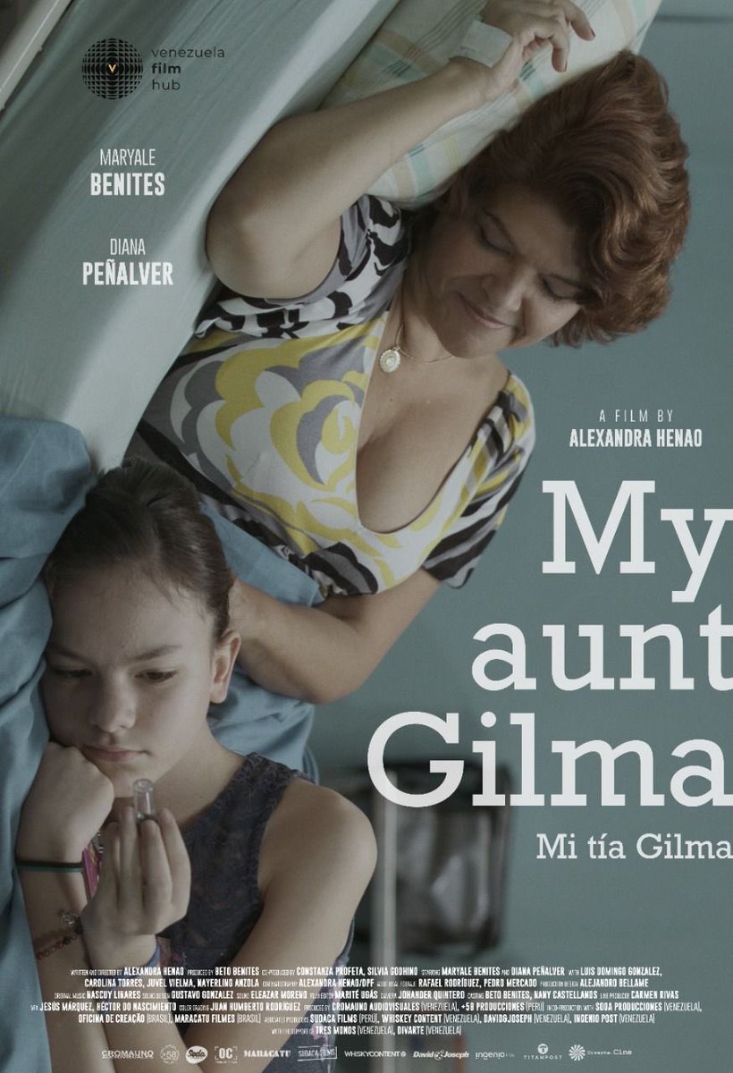 whisky_film's tweet photo. “Mi tía Gilma”, largometraje dirigido por Alexandra Henao donde Whisky es coproductor, obtuvo el premio a mejor película (Yellow Robin Award) en el Festival de Curaçao 🎉

Este logro además le abre las puertas a los festivales de Morelia, México 🇲🇽 y By the sea, Países bajos 🇳🇱 https://t.co/PbfcxCsxes