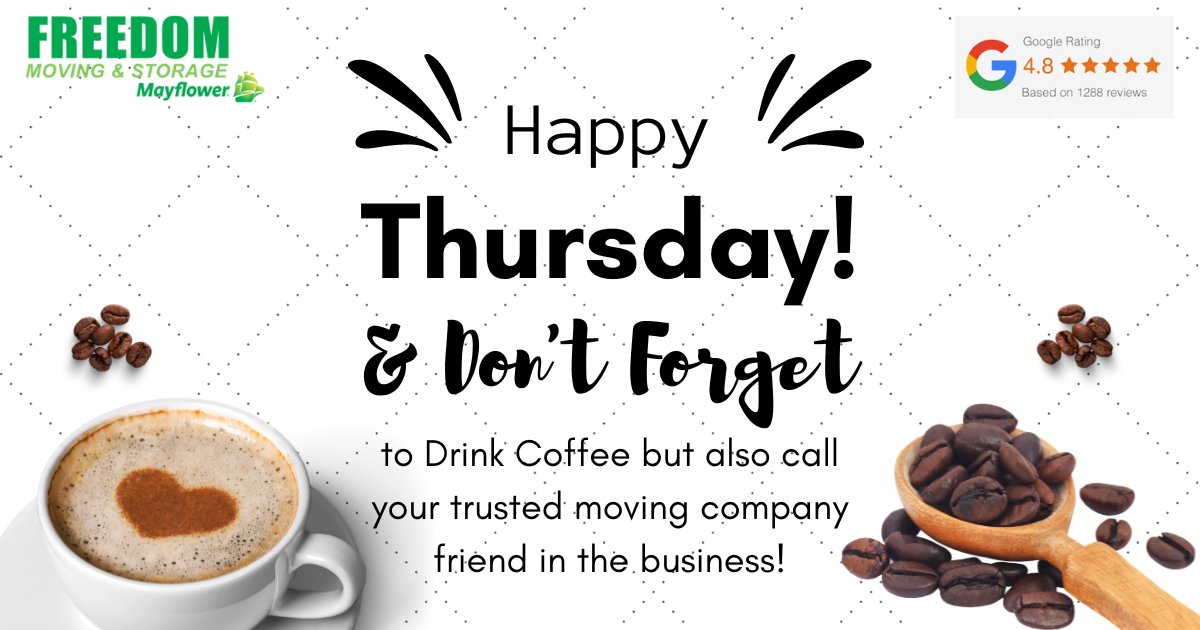FreedomMoving's tweet image. Connect with us at (855) 343-4700 or explore freedommoving.com

#movingcompany #movers #moving #movingday #professionalmovers #relocation #packing #localmovers #movingservices #movingcompanies #storage #movingservice #packers #movingtips #movingout #realestate #bestmovers