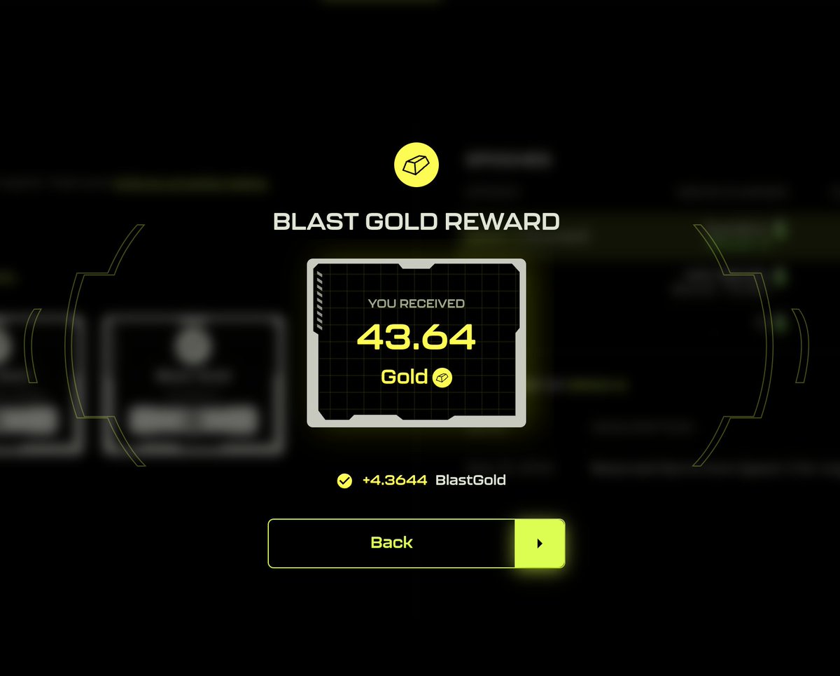 All thanks to the amazing @pacmoon_ community on District One and active participation from legends like @Pacnub and @LambolandNFT, I managed to get my biggest share of Blast Gold!

I owe it to the $PAC community.