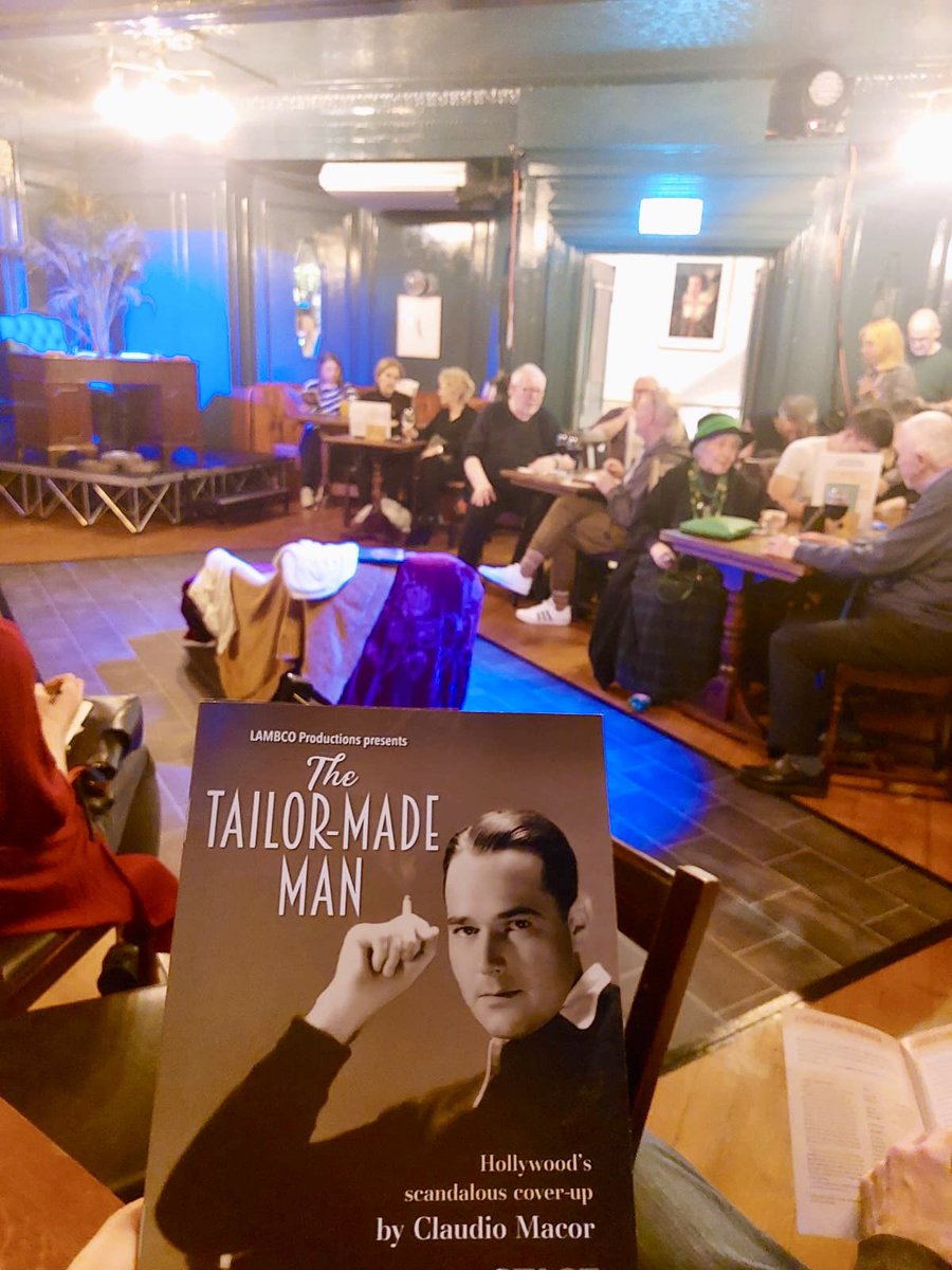 We’re at the Stage Door Theatre for The Tailor-Made Man tonight, Besties 🎭

#reviewpending