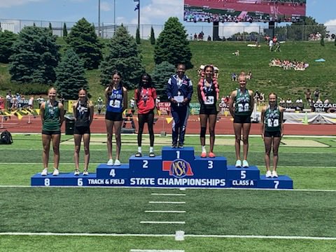 Congrats to Cassidy for 6th place in the Triple Jump at State!