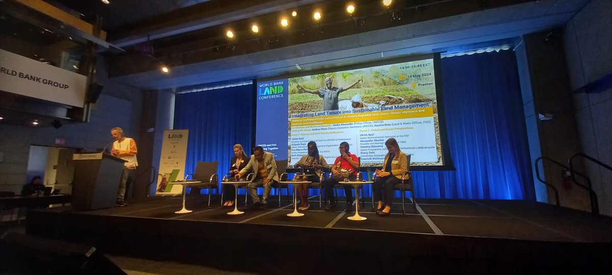 En el Foro sobre tenencia de tierras con el Banco Mundial @WorldBank en Washington, afirmamos que la protección de los territorios y las territorialidades de los pueblos indígenas no es solo un acto de justicia, sino una medida vital para preservar la biodiversidad y garantizar