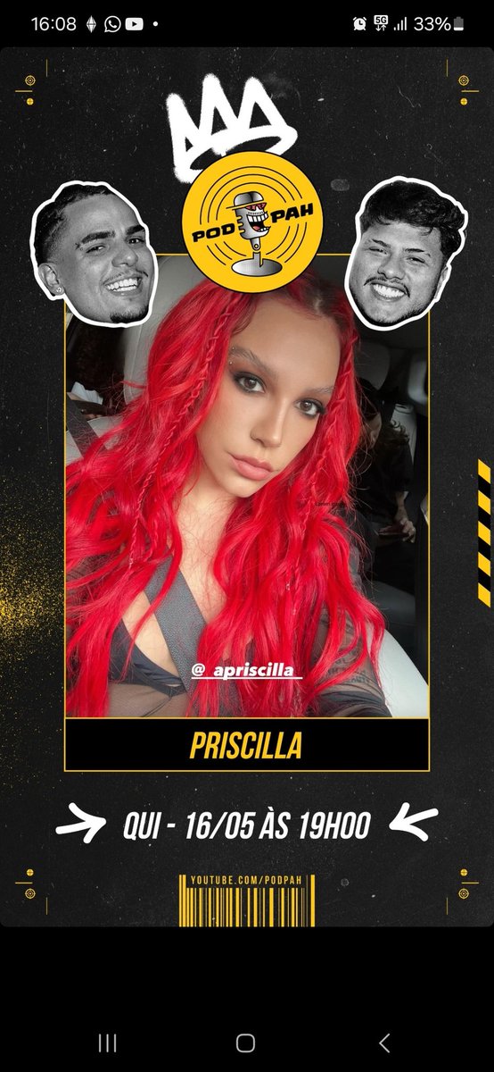 apriscillabr's tweet image. PREPARADOS? Hoje, às 19h, teremos esses 3 ícones da comunicação atual juntos. 🔥