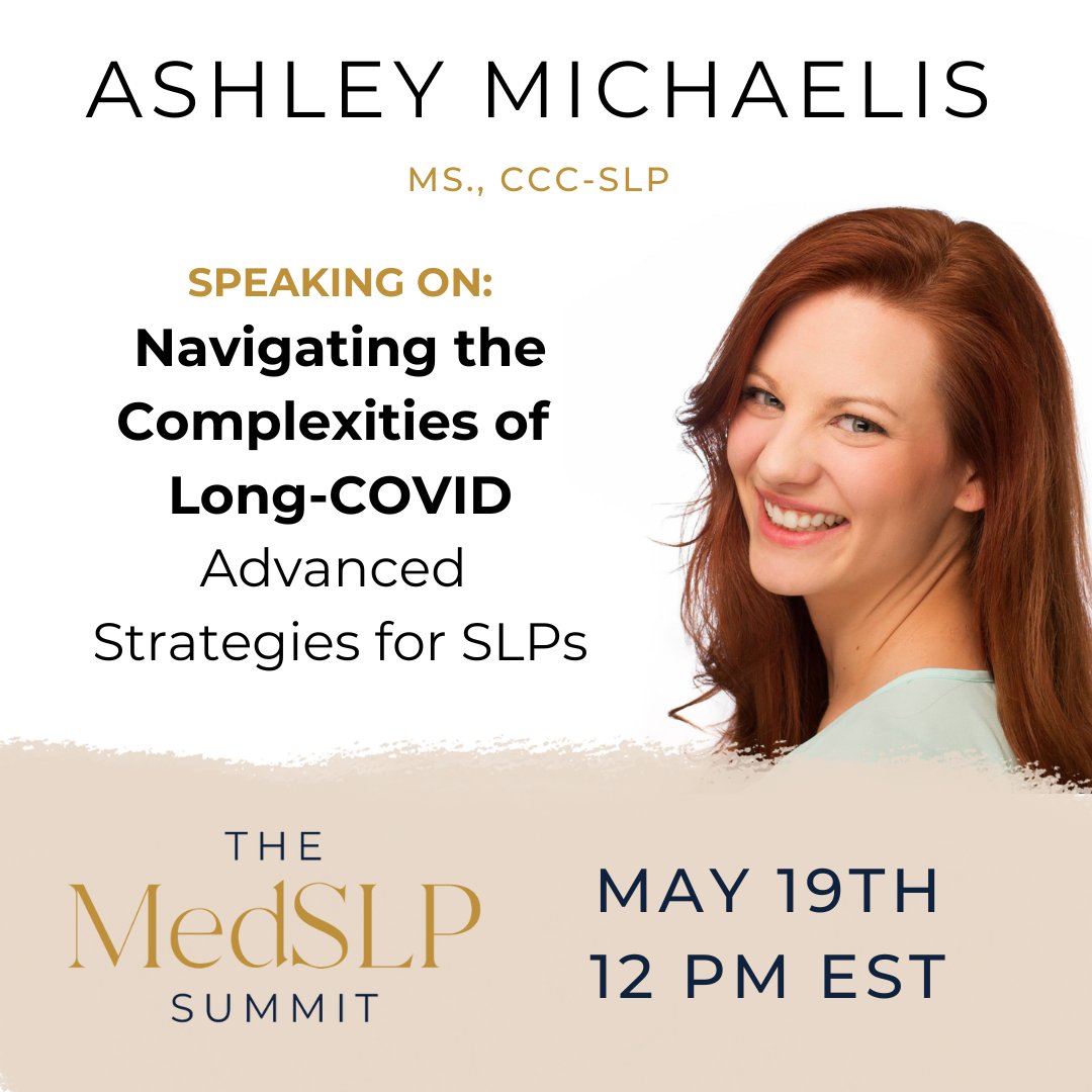 Register now for our free virtual summit on May 19th!  medslpcollective.com/summit
 Register now to attend or have recordings sent to you if you can't make it live!