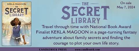 The new book by @KeklaMagoon, THE SECRET LIBRARY, is on the New York Times Bestseller list! 🎉