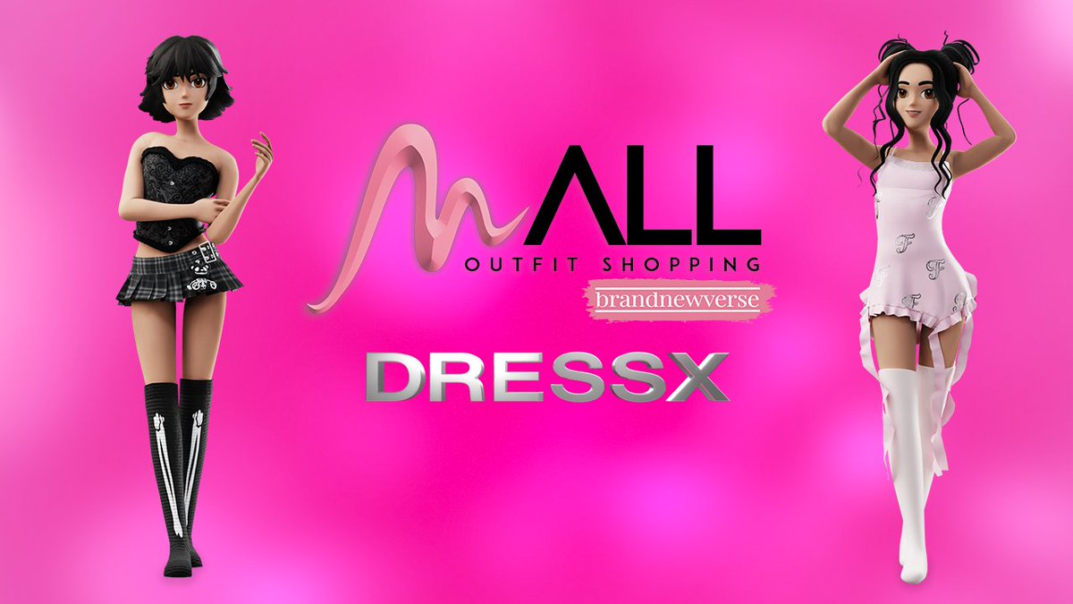 🔥 Wonderful news! #OutfitShoppingMall - <a href="/brandnewverse_/">Brand New Verse</a> &amp; DRESSX have partnered to bring the fashion trends to ROBLOX! 🔥

We are filled with joy, and even more now because OSM has also just HIT the first 1 MILLION visits on ROBLOX, and to share this milestone joy we’re