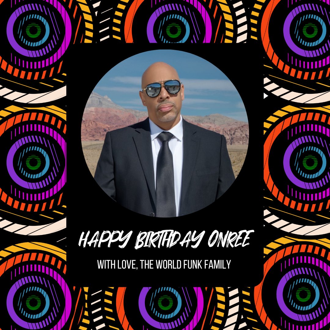Maestro @OnreeGill WFO and Mitchell in particular are grateful to provide so much love, integrity and musical / spiritual power to WFO. To you and your family, from your extended musical family wishing you the happiest birthday, only to be exceeded on the next one.