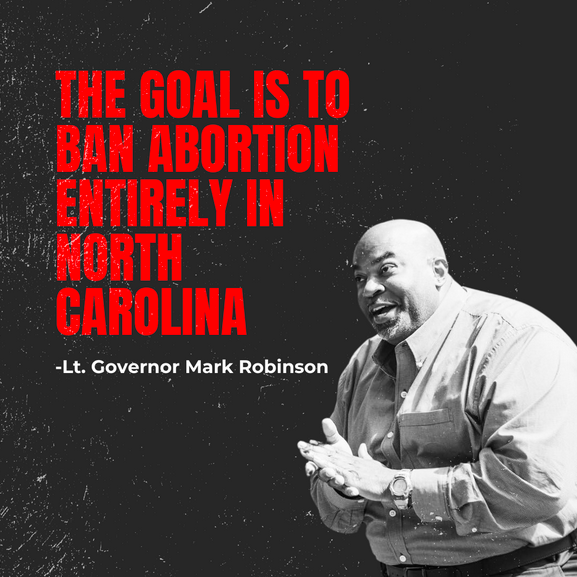 If elected governor, Mark Robinson will COMPLETELY BAN #abortion in North Carolina.

Believe people the first time when they tell you who they are!

#AbortionIsAHumanRight #AbortionIsHealthcare #CARENC