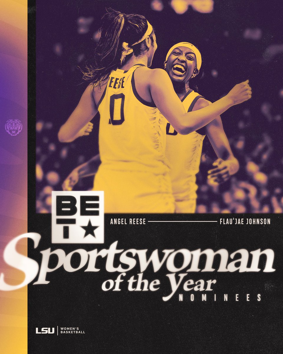 Angel Reese and Flau’Jae Johnson are nominees for the BET Sportswoman of the Year!