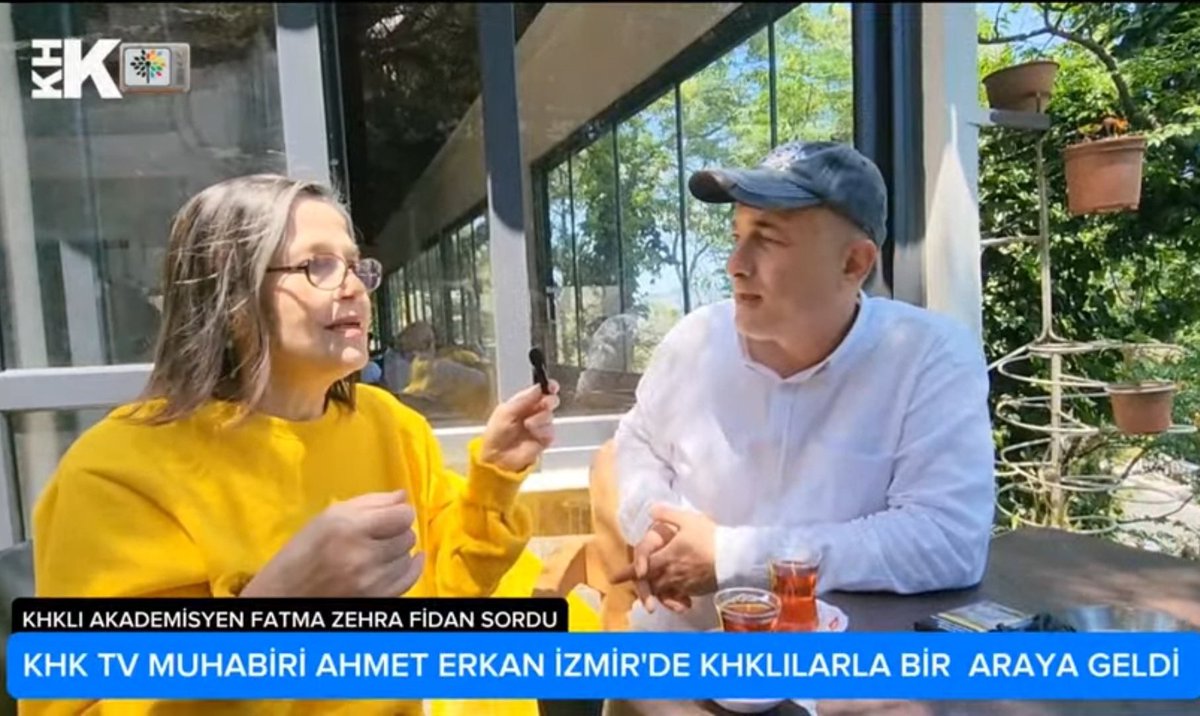 KHK TV'ye röportaj verdim.

Fatma Zehra hocam sordu 
dilim döndüğünce cevapladım.

@khktelevizyonu @FatmaZehraFida4
@Turkiye_KHK
👇👇👇
youtu.be/E0JgYqjWHxQ?si…