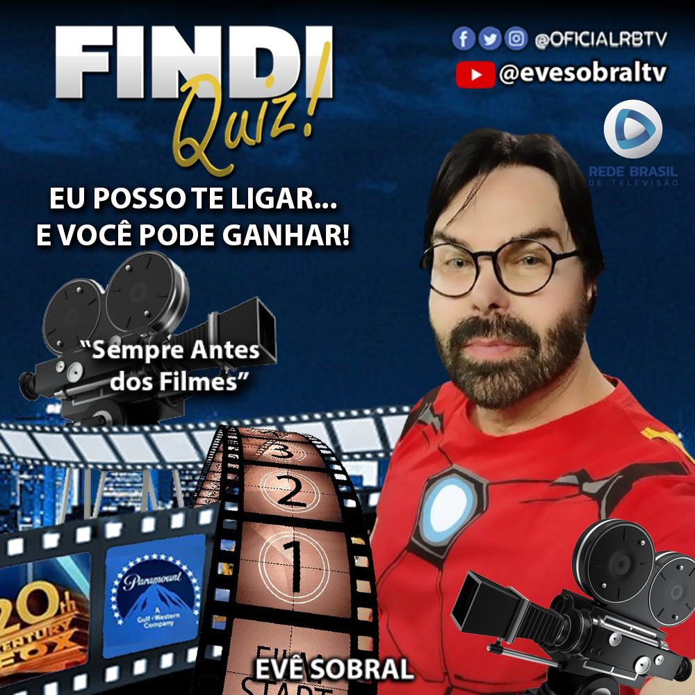 #FindiQuiz! Evê Sobral apresenta as melhores charges do mundo do entretenimento! Acompanhe pelo App RBPLAY e pelo site: rbtv.com.br Evê Sobral Em Revista Findi Quiz Spa TV e Trabalhos #RedeBrasilDeTelevisão #OficialRBTV #evesobraloficial #emrevista @evesobraltv