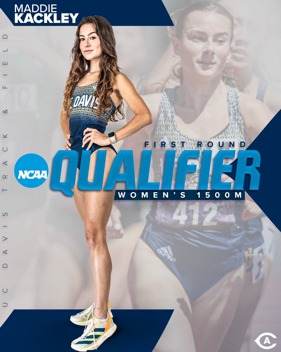 Maddie Kackley has 𝐐𝐔𝐀𝐋𝐈𝐅𝐈𝐄𝐃 for the NCAA West Region Preliminary Round in the 1500m! 🗞️bit.ly/4dJ6WM8 #GoAgs