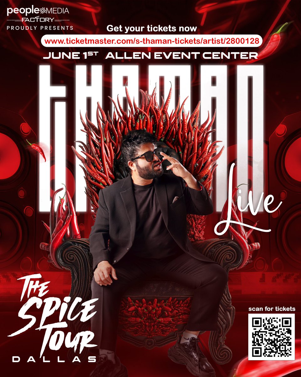 Guys Here it is 🙌🏿🔗 See you all At the #TheSpiceTour🔥 #Dallas 🇺🇸 Let’s Get Spiced UP 🌶️ On #June1st @peoplemediafcy ♥️