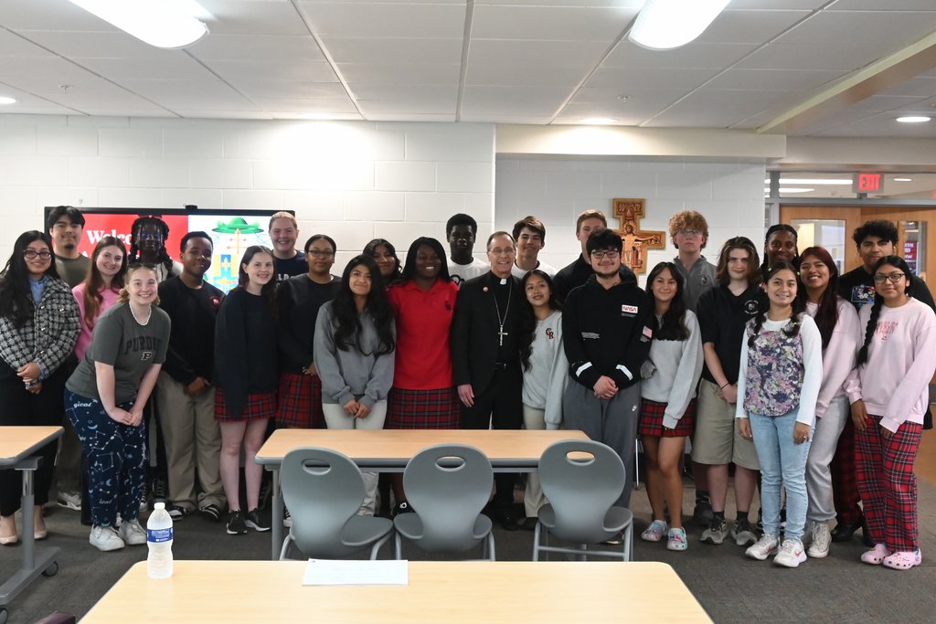 Cardinal Ritter (@crhs_indy) on Twitter photo Today Archbishop Thompson stopped by Cardinal Ritter for a visit with a few Raider seniors & juniors. Today Archbishop Thompson stopped by Cardinal Ritter for a visit with a few Raider seniors & juniors.