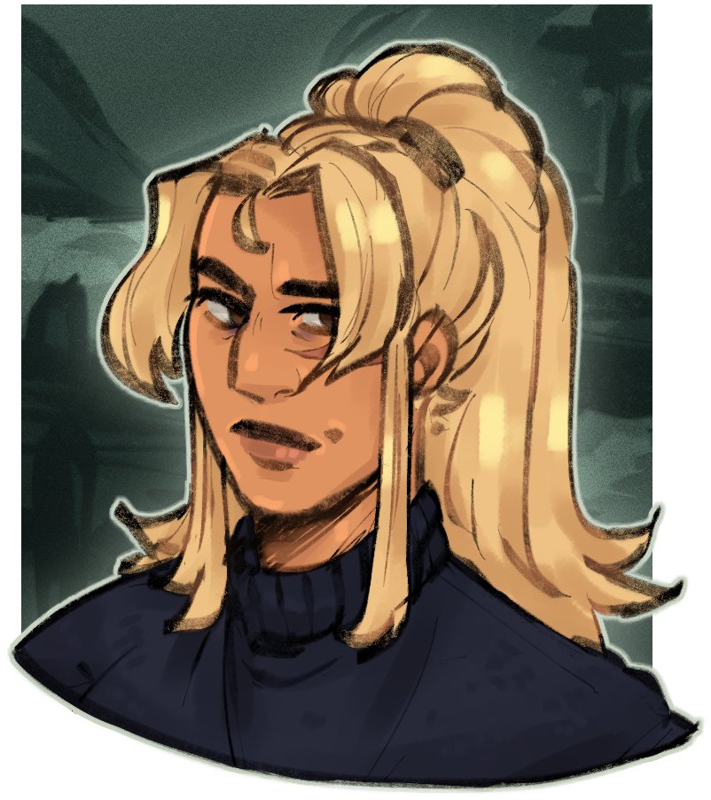 The lil bust I did for my Vertwick app 🥰