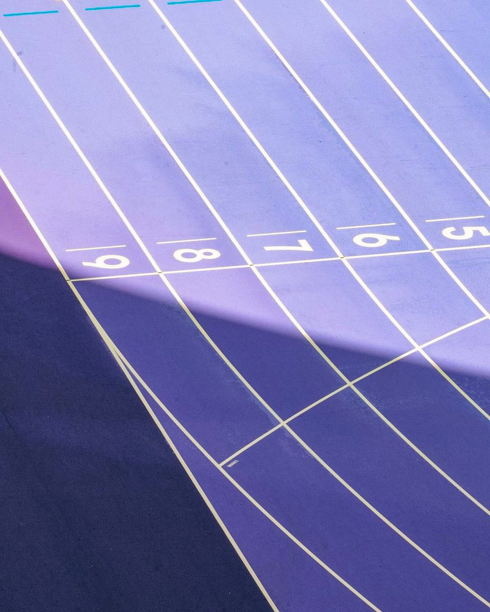 The Stade de France 🇫🇷 unveiled for the Paris 2024 Olympics!!😊

The beautiful stadium in Saint-Denis with purple track has been completed and can seat 77,083 spectators.
The Olympics starts July 26th, while Track &amp; Field action starts August 1st.