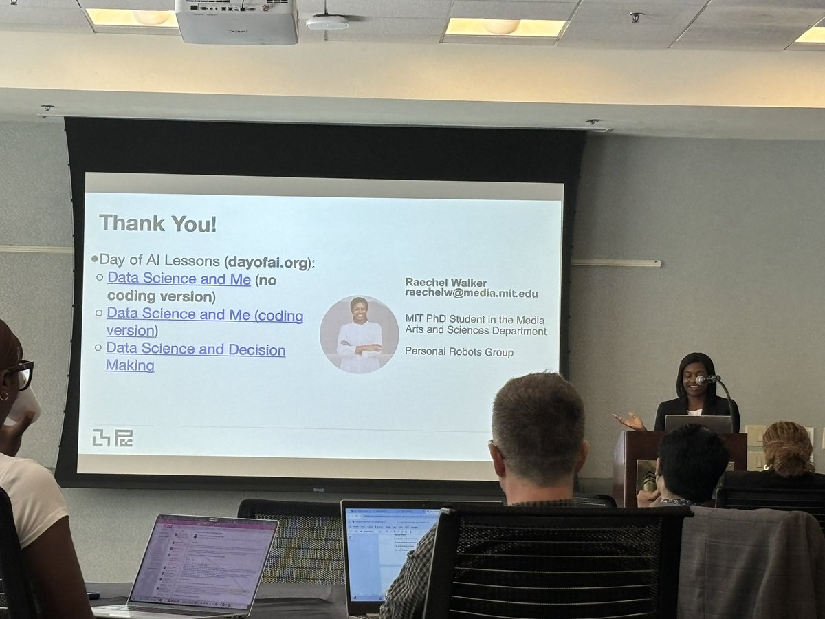 Jamie Payton (@profpayton) on Twitter photo This talk was a stunner! The framework, research questions, and execution of this work by <a href="/RaechelWalker/">Raechel Walker</a> on Alleviating the Danger Of A Single Story Through Liberatory Computing Education, presented at <a href="/BpcRespect/">RESPECT BPC</a>…so good. Check out the Day of AI lessons! #respect2024 This talk was a stunner! The framework, research questions, and execution of this work by <a href="/RaechelWalker/">Raechel Walker</a> on Alleviating the Danger Of A Single Story Through Liberatory Computing Education, presented at <a href="/BpcRespect/">RESPECT BPC</a>…so good. Check out the Day of AI lessons! #respect2024