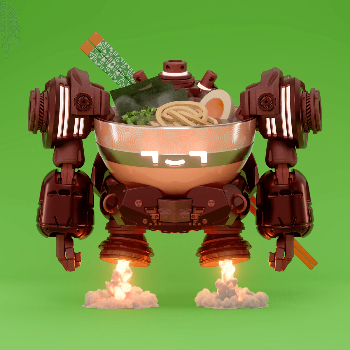 E-DASHI ✦ ROBO RAMEN tweet media