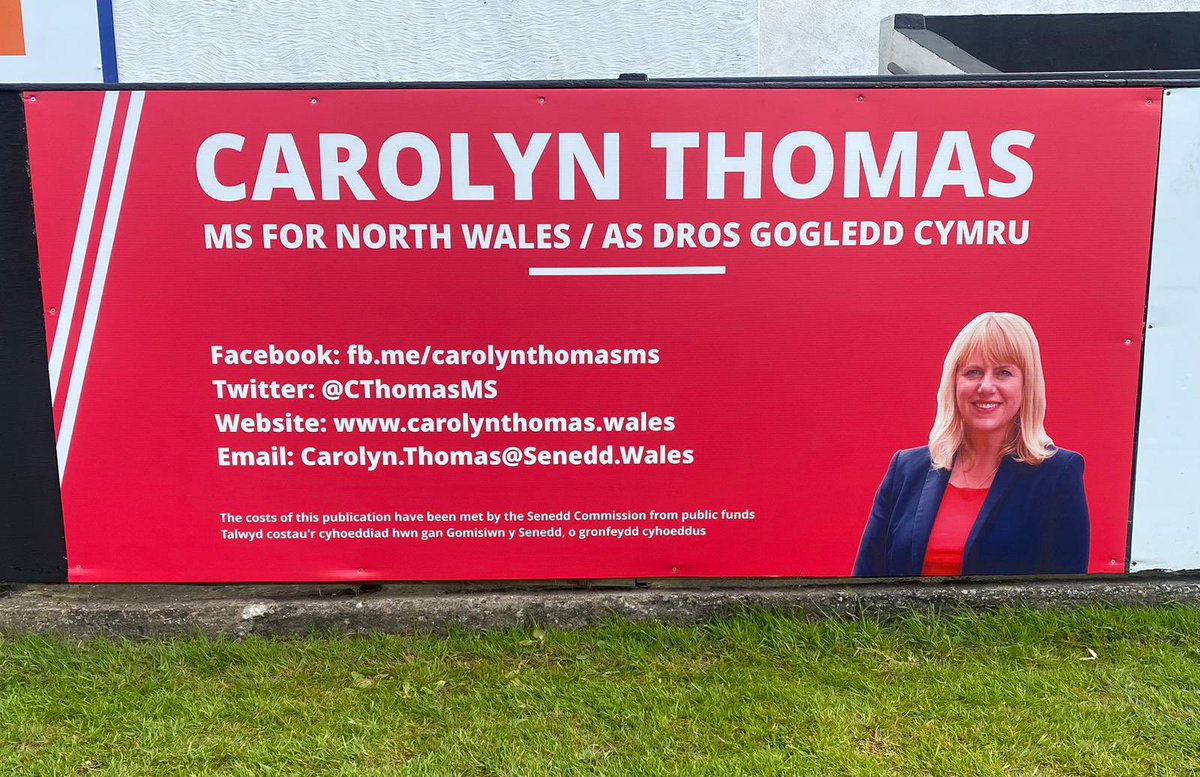 A huge thank you to Senedd Assembly Member Carolyn Thomas for your sponsorship. Carolyn can be contacted via email on Carolyn.Thomas@senedd.wales and more detail can be found on her website at carolynthomas.wales.