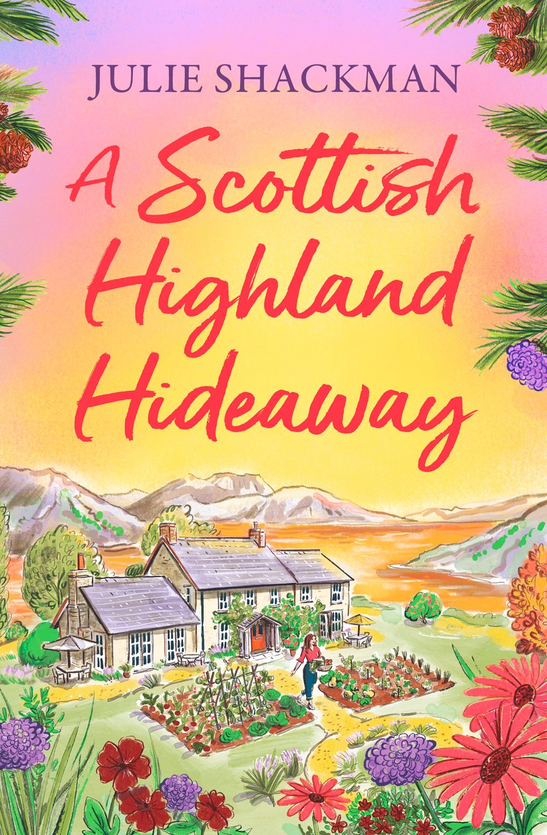 #journorequests My next feel-good romance, A Scottish Highland Hideaway, is out on 15 August in EB & PB @0neMoreChapter_ @HarperCollinsUK
- a perfect holiday read! Any journos interested in interview/mention/review? Thanks!  #escapism #romance 🌞😎⛱️🧡💛 #books #holidayreads