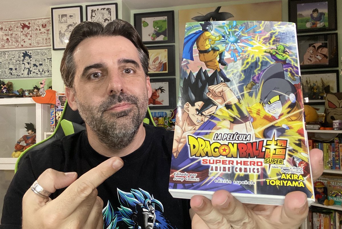 Hoy os muestro la edición del Anime Cómic de la película ‘Dragon Ball Super: Super Hero’ que acaba de editar @PlanetadComic 🐉👇🏻 Instagram👉🏻 instagram.com/reel/C7Ck0jdMu… TikTok👉🏻 vm.tiktok.com/ZGeCwkbTP/ YouTube Shorts👉🏻 youtube.com/shorts/wjKPDAQ… #DragonBallSuperHero #Toriyama