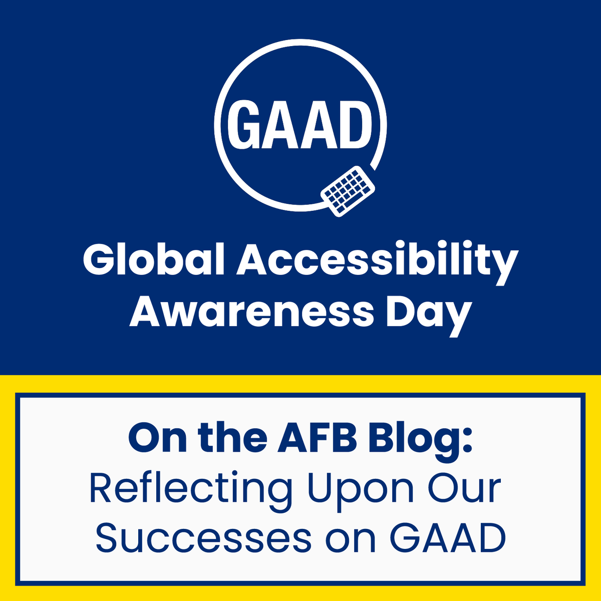 American Foundation for the Blind tweet media