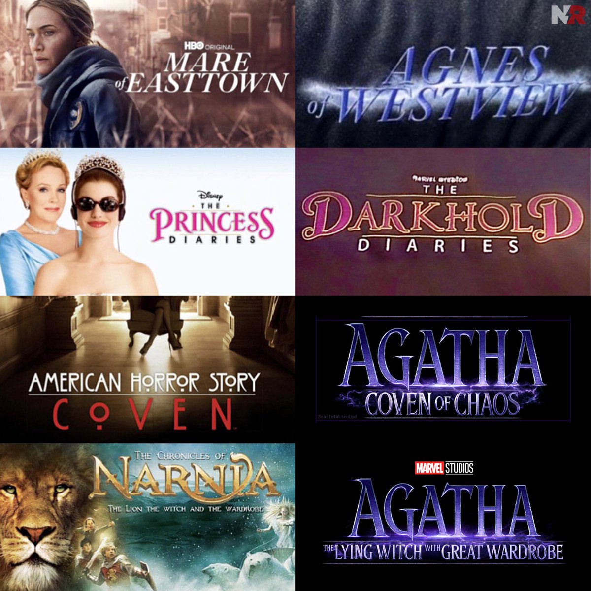 The inspirations for Agatha All Along’s many titles.