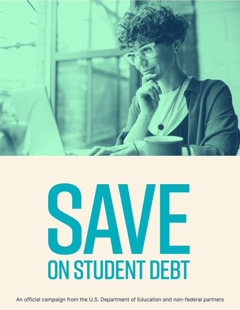 #DYK: Your federal student loan payment could be as low as $0/month thanks to the Saving on A Valuable Education (SAVE) Plan, a new program to help federal student loan borrowers. Learn more and apply today: StudentAid.gov/save #SAVEOnStudentDebt