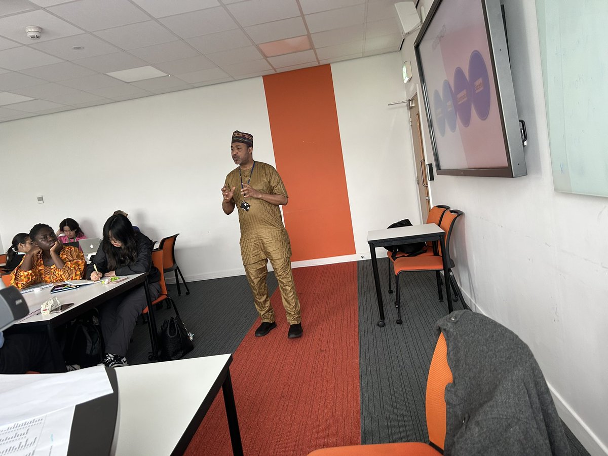 It was lovely to have Aliyu Baba, a PhD student and faith/belief officer, who delivered an inspiring session on family and culture from an African perspective. The insights shared were truly eye-opening and well-received by all. #CulturalPerspectives #FamilyValues