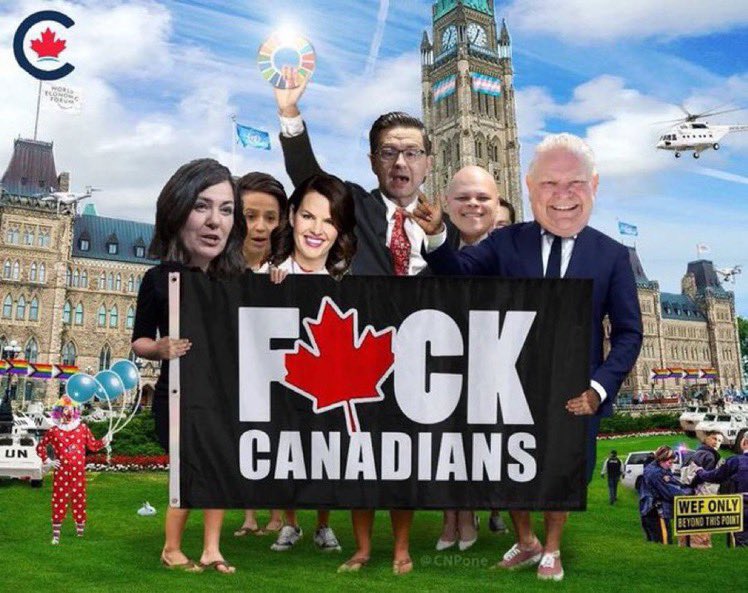 Breaking: Pierre Poilievre says he will take away some rights from Canadians but won’t say which ones because he knows he would never get elected. DON’T TRUST A SERIAL LIAR, PIERRE POILIEVRE. DON’T TRUST A GANG OF EXTREMIST SERIAL LIARS, THE CPC. This is what he thinks of you