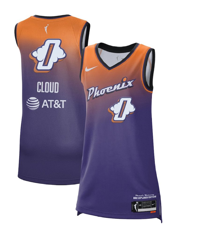 🚨 it’s no secret when @T_Cloud4 went to @PhoenixMercury, 9 was taken. Natasha will be rockin 0 all season long but in honor of her cloud signature, PHX is announcing a 1st of its kind number customization. Agent 0 🤝 Cloud 9