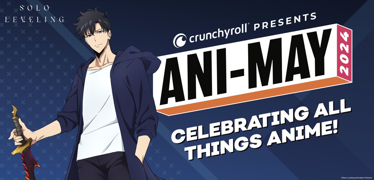 Going live today watching Solo Leveling to celebrate @crunchyroll's Ani-May, a month long celebration of new anime merch!! Check out the new #sololeveling shirts on @hottopic here: got.cr/Nicewigg-Solo-… and thanks to Crunchyroll for making this happen! #crunchyrollpartner