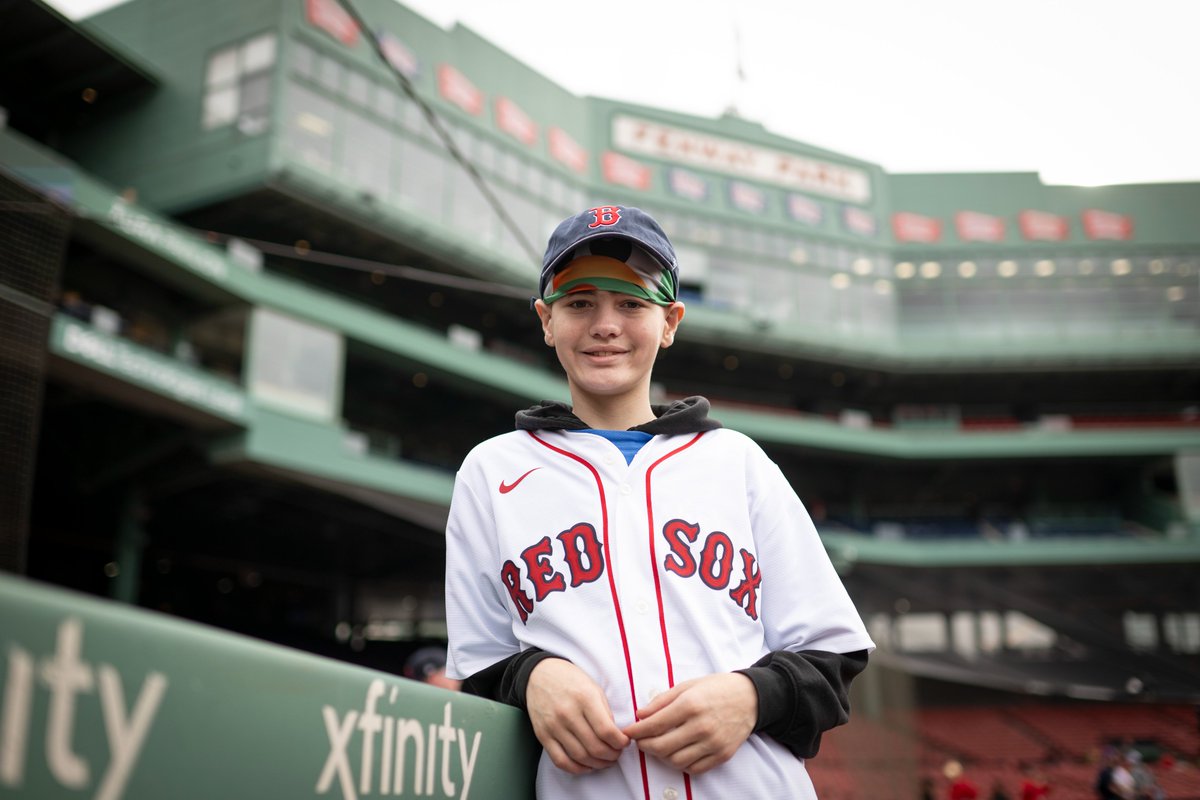 On an unforgettable day, 12-year-old Colin had his wish granted of meeting David Ortiz through @MakeAWishMassRI! ❤️