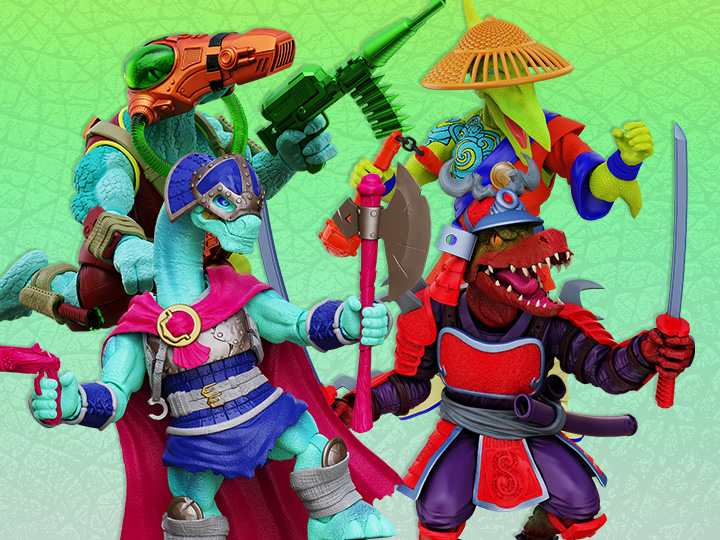 Saurozoic Warriors Wave 3 1/12 Scale Action Figures available for pre-order! bit.ly/3V2wQ60 #saurozoicwarriors #bigbadtoystore #bbts