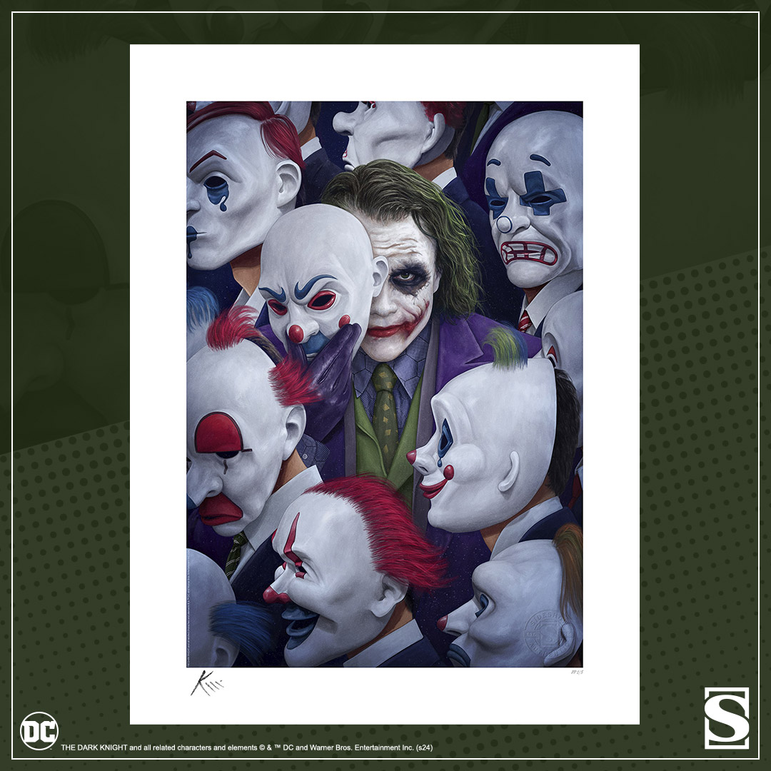 Gotham City has a case of anarchy roaming its streets. Sideshow presents the Agent of Chaos Fine Art Print by @KevMcGivernArt. This DC art will be available for pre-order on 5/24.

RSVP and enter for a chance to win: side.show/todlq

#DC #Joker #Art
