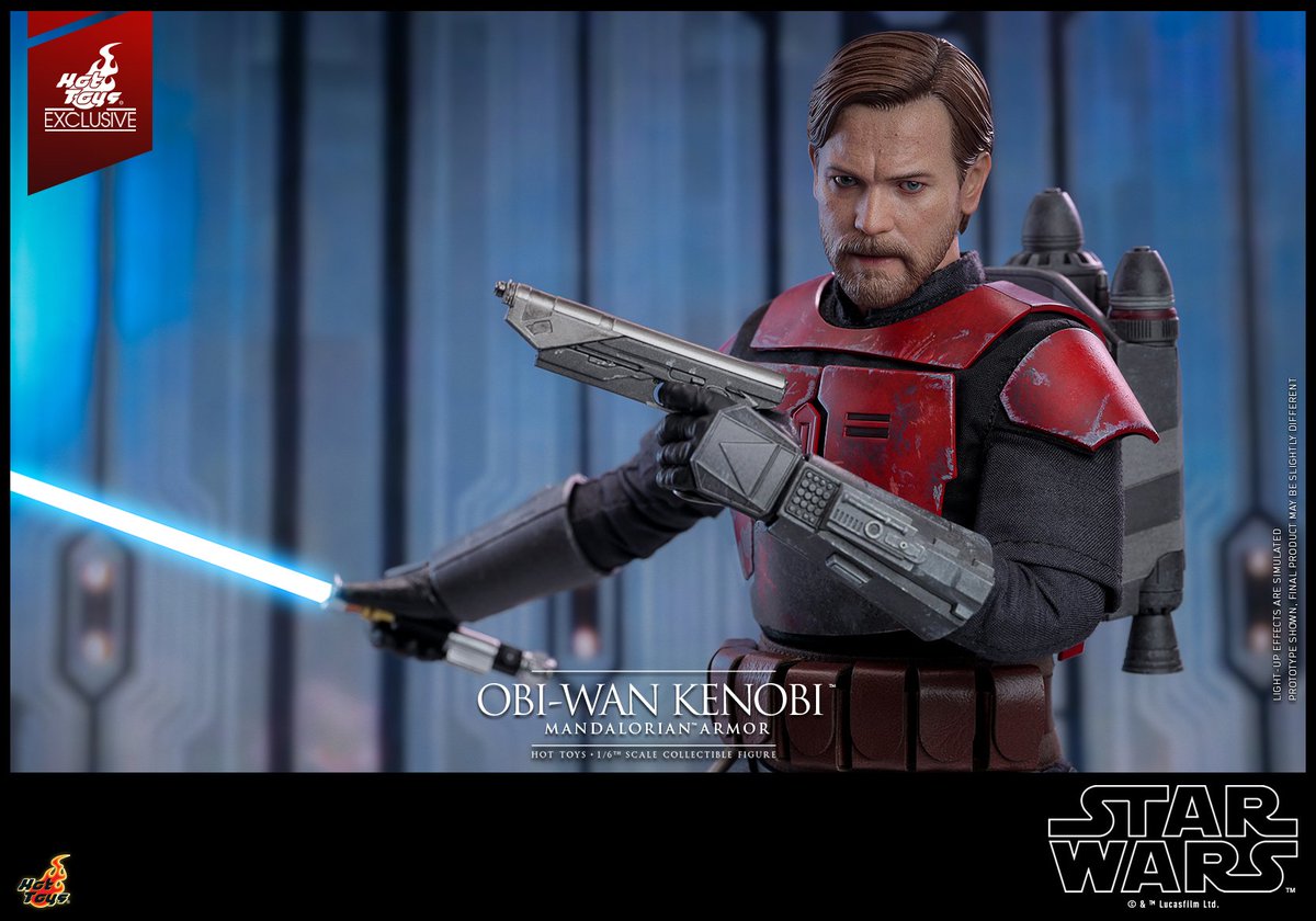 We will have a limited quantity of the Obi-Wan Kenobi™ (Mandalorian Armor) Sixth Scale Figure available for pre-order tomorrow, Friday, May 17, at 10 AM PT.

🚨 side.show/eos6a - RSVP for a reminder right before the drop📱 
 

@hottoysofficial #StarWars #TheCloneWars
