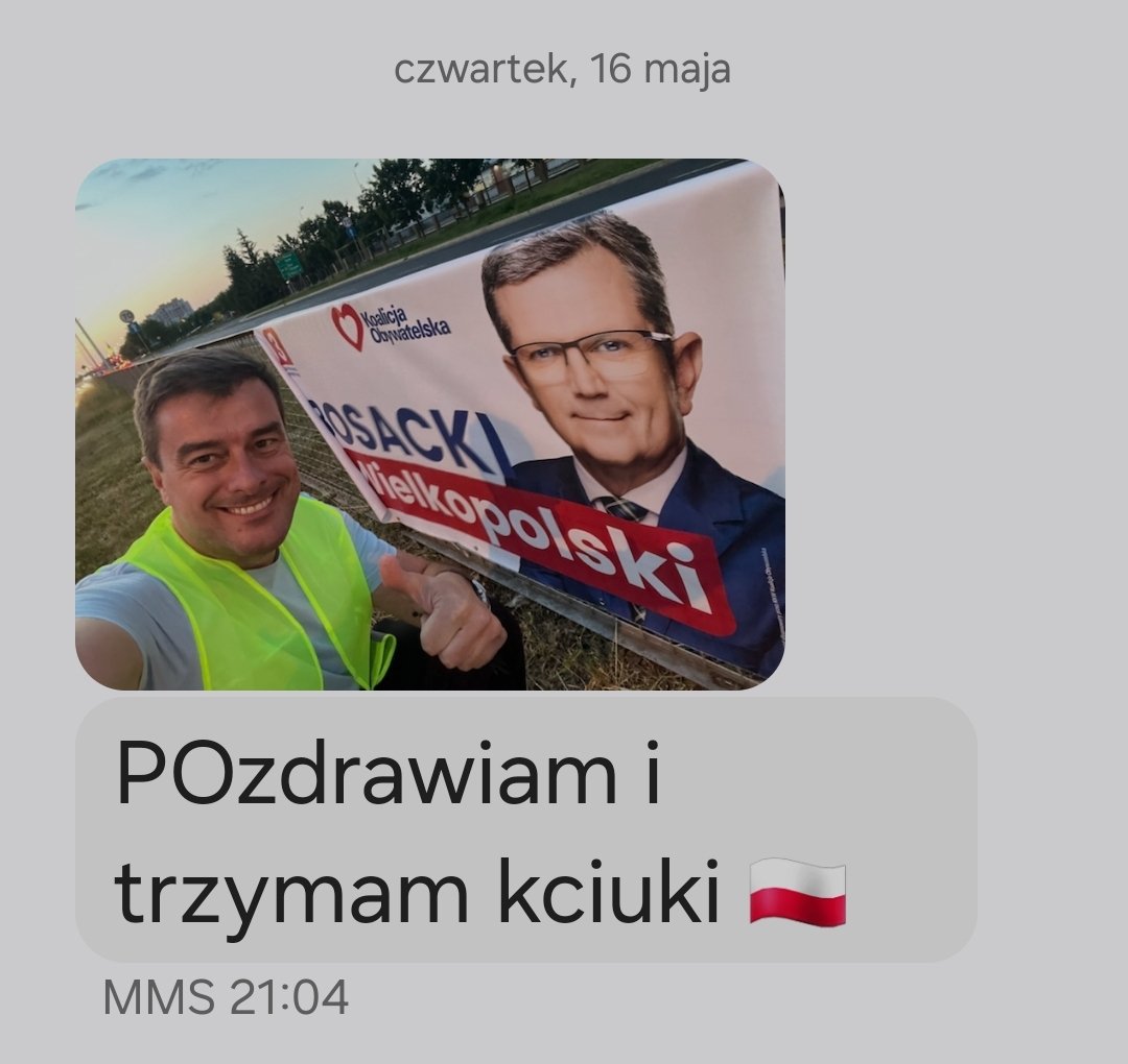 Ja w Kaliszu... a tymczasem w Lesznie moimi banerami zajmuje się nowy prezydent @glissar Rusiecki! 💪🏻 Wielkopolanie zawsze razem 🤝