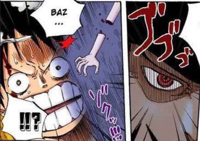 In this case, I can understand that it can be confusing & manga can sometimes be difficult to read but using common sense & logic helps.

For example, if it’s all Luffy’s doing, then why would Oda draw a panel of Mihawk’s [CoO] stare just the panel before? Think if you can.