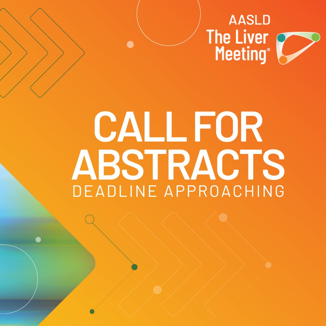 Desde ALEH, los invitamos a enviar sus #Abstracts para el' AASLD - The Liver Meeting', encuentro que se llevará a cabo en San Diego, Estados Unidos, entre el 15 y el 19 de Noviembre del presente año.